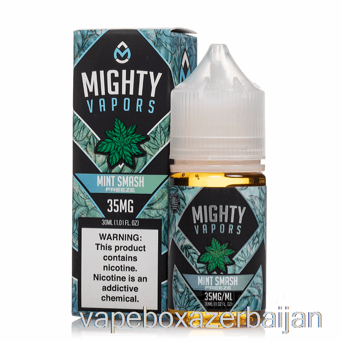 E-Juice Vape Mint Smash Freeze - Mighty Salts - 30mL 50mg